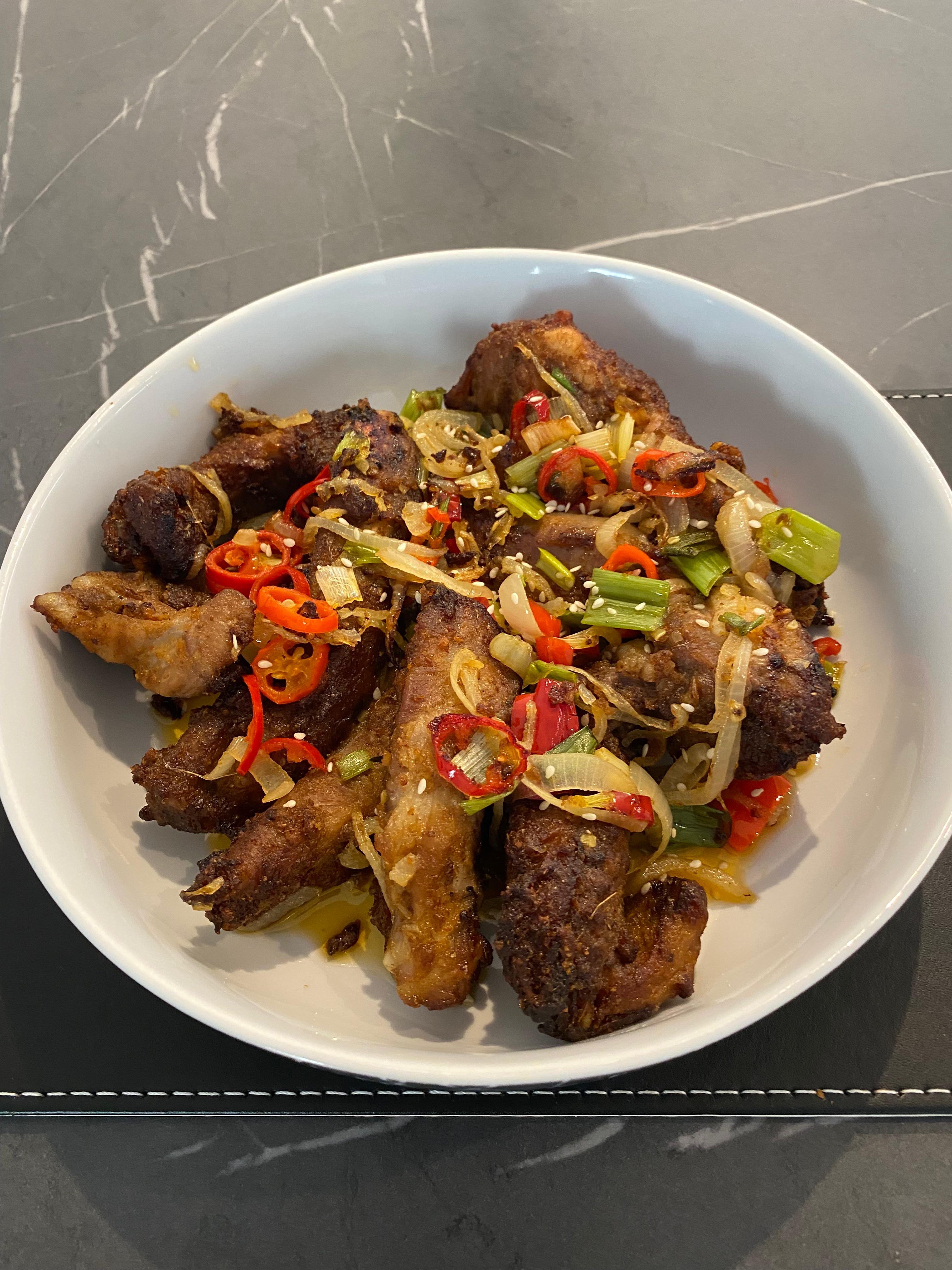 Asun-spiced Goat